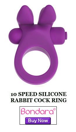 10 speed silicone rabbit cock ring